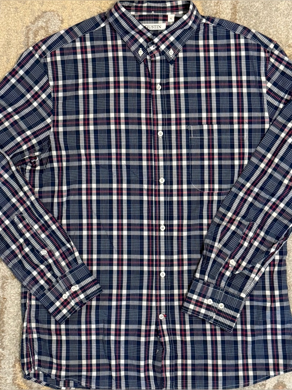 Gustin #58 Midnight Plaid - XL